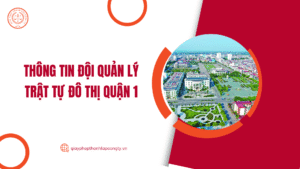 Thông tin đội quản lý trật tự đô thị quận 1