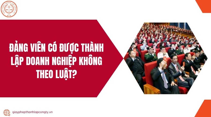 Đảng viên có được thành lập doanh nghiệp không theo luật?.jpg