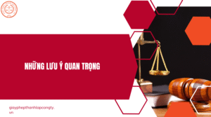 Những lưu ý quan trọng