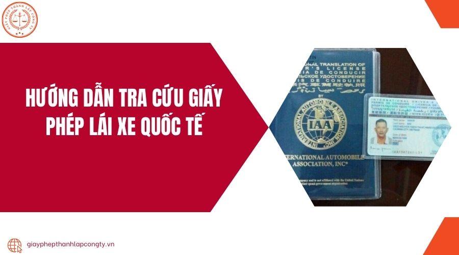 Hướng dẫn tra cứu giấy phép lái xe quốc tế