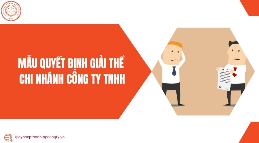 Mẫu điều lệ chi nhánh công ty TNHH