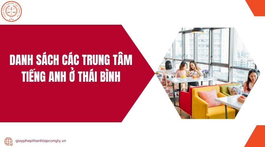 Danh sách các trung tâm tiếng Anh ở Thái Bình