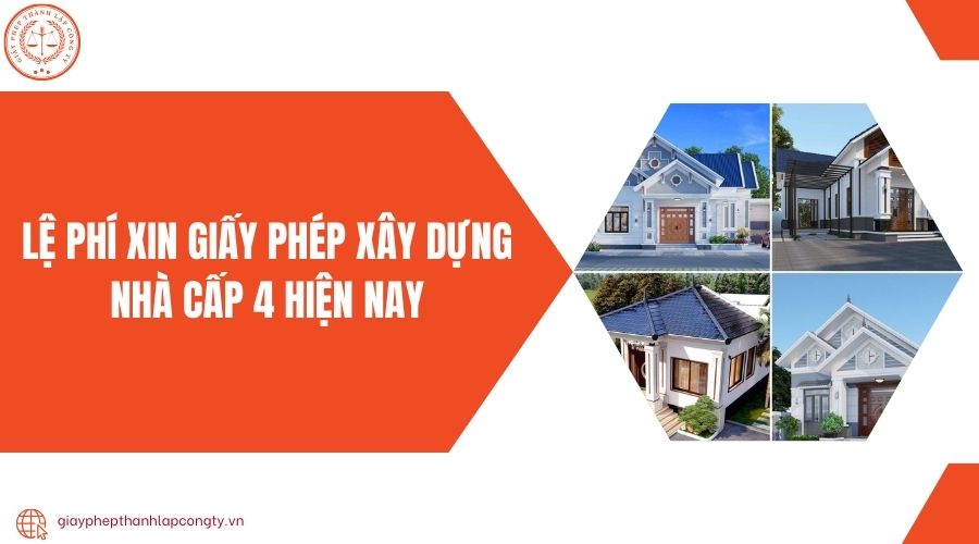 Lệ phí xin giấy phép xây dựng nhà cấp 4 hiện nay