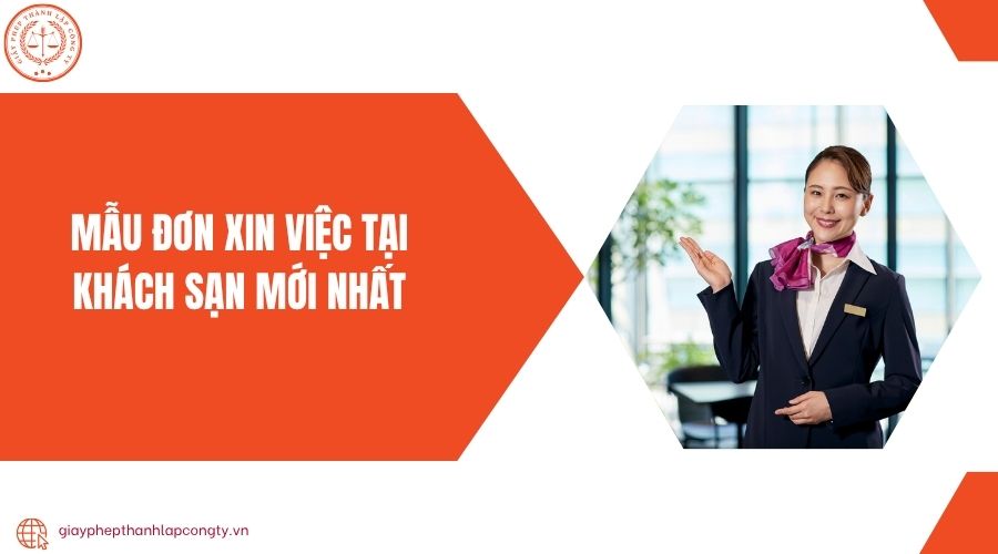 Mẫu đơn xin việc tại khách sạn mới nhất