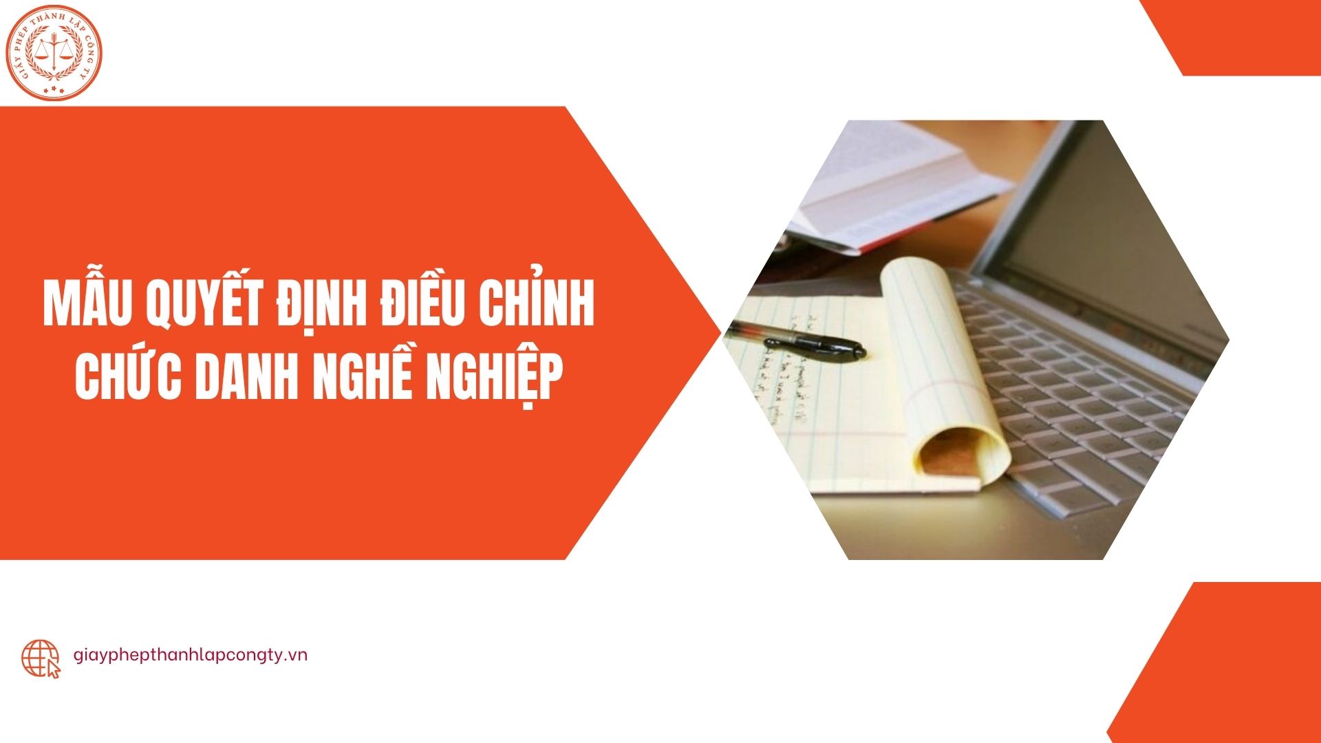Mẫu quyết định điều chỉnh chức danh nghề nghiệp