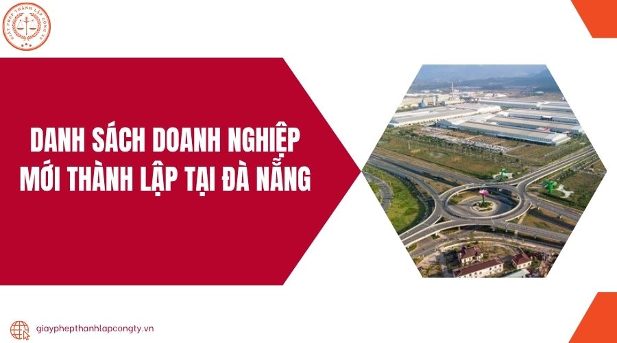 Danh sách doanh nghiệp mới thành lập tại Đà Nẵng