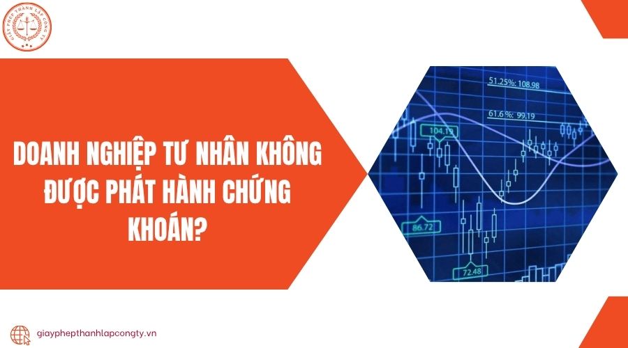 Doanh nghiệp tư nhân không được phát hành chứng khoán?