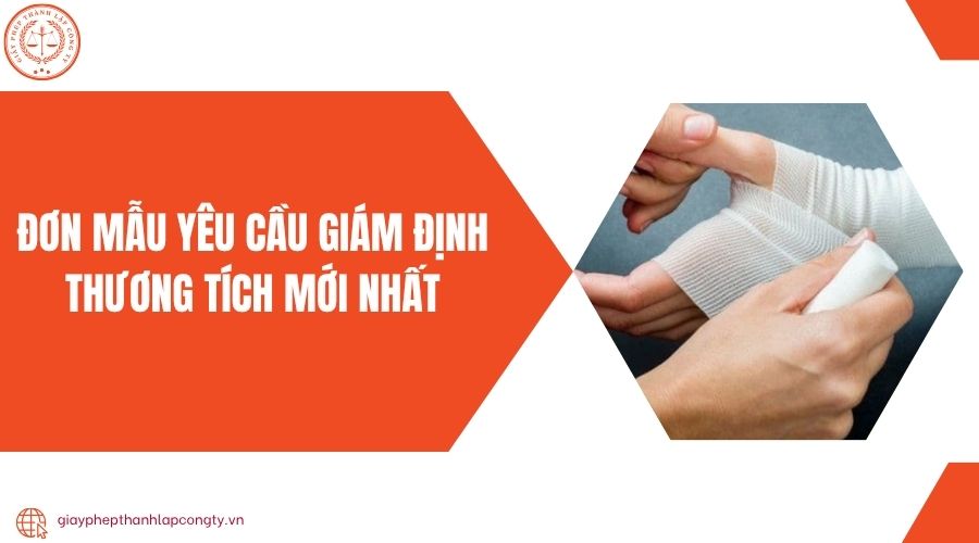 Đơn mẫu yêu cầu giám định thương tích mới nhất