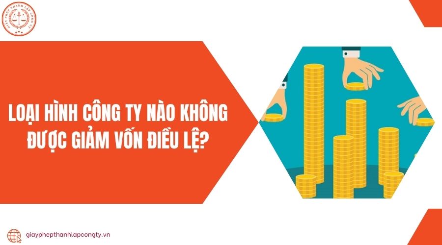 Loại hình công ty nào không được giảm vốn điều lệ?