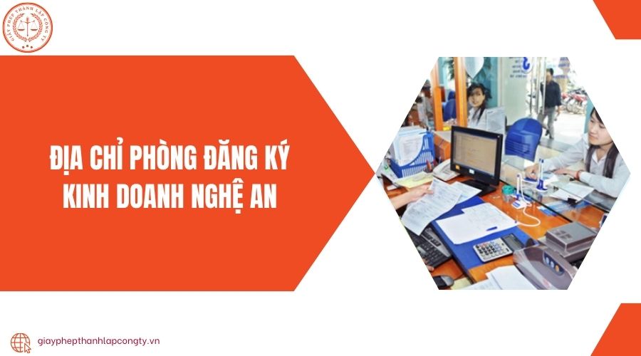 Địa chỉ Phòng đăng ký kinh doanh Nghệ An
