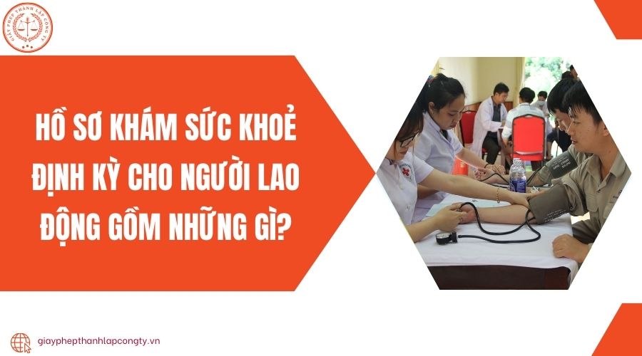 Hồ sơ khám sức khoẻ định kỳ cho người lao động gồm những gì?