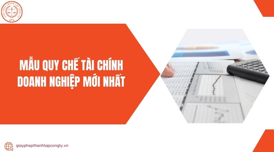 Mẫu quy chế tài chính doanh nghiệp mới nhất