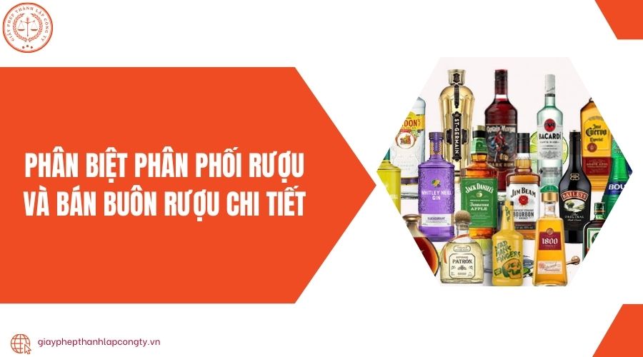 Phân biệt phân phối rượu và bán buôn rượu chi tiết