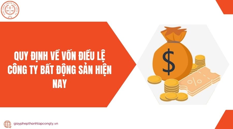 Quy định về vốn điều lệ công ty bất động sản hiện nay