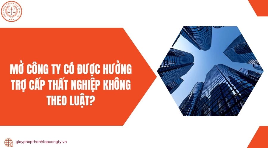 Mở công ty có được hưởng trợ cấp thất nghiệp không theo luật?