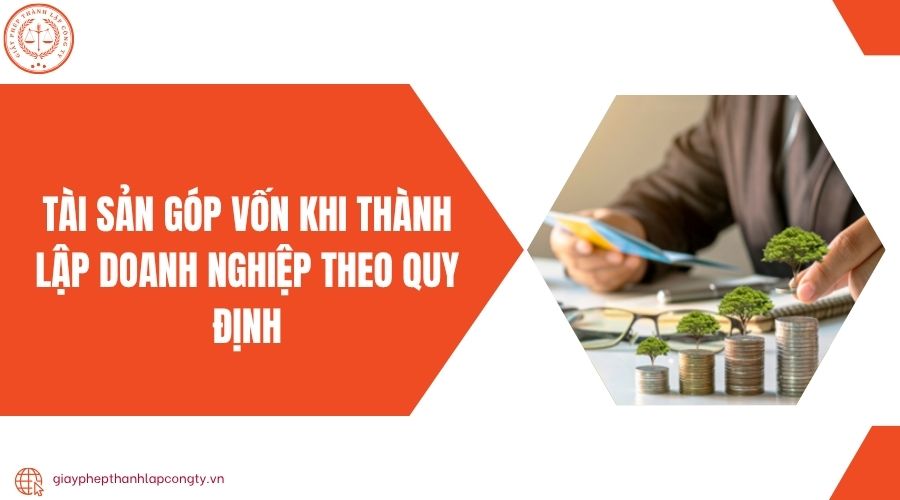 Tài sản góp vốn khi thành lập doanh nghiệp theo quy định